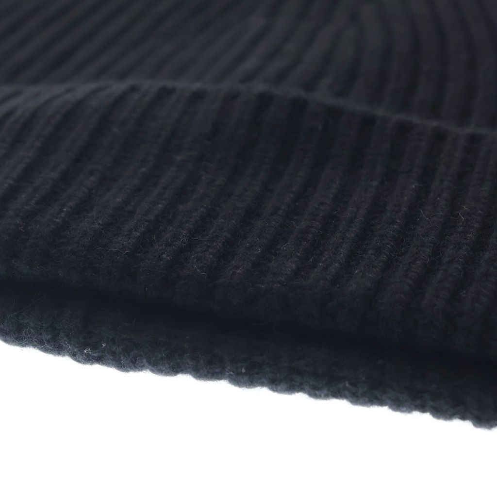 Louis Vuitton LV Spark Cashmere Beanie Knit Cap Hat Black — view 5