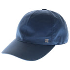 Hermes Logo Embroidery Baseball Cap Hat Navy