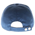 Hermes Logo Embroidery Baseball Cap Hat Navy — view 2