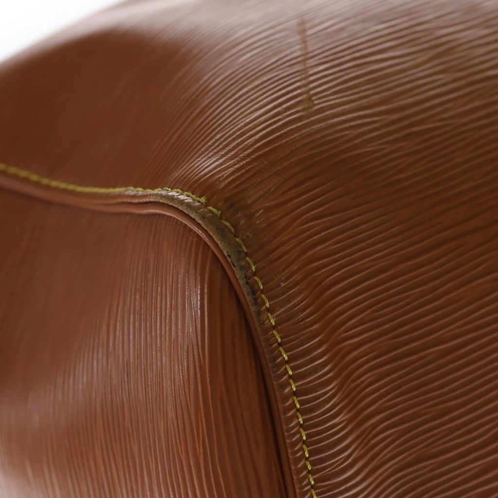 Louis Vuitton Epi Keepall 55 Leather Boston Bag Brown — view 6