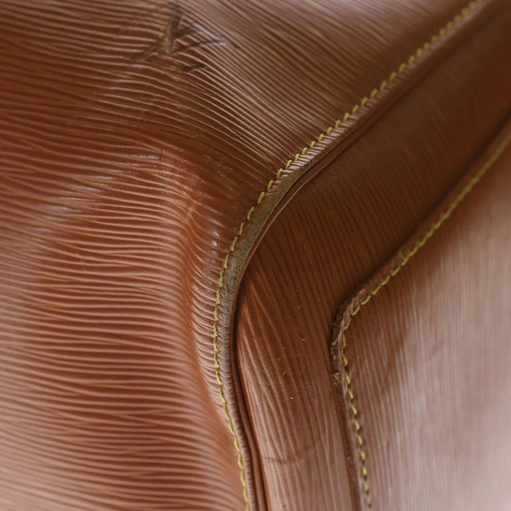 Louis Vuitton Epi Keepall 55 Leather Boston Bag Brown — view 5
