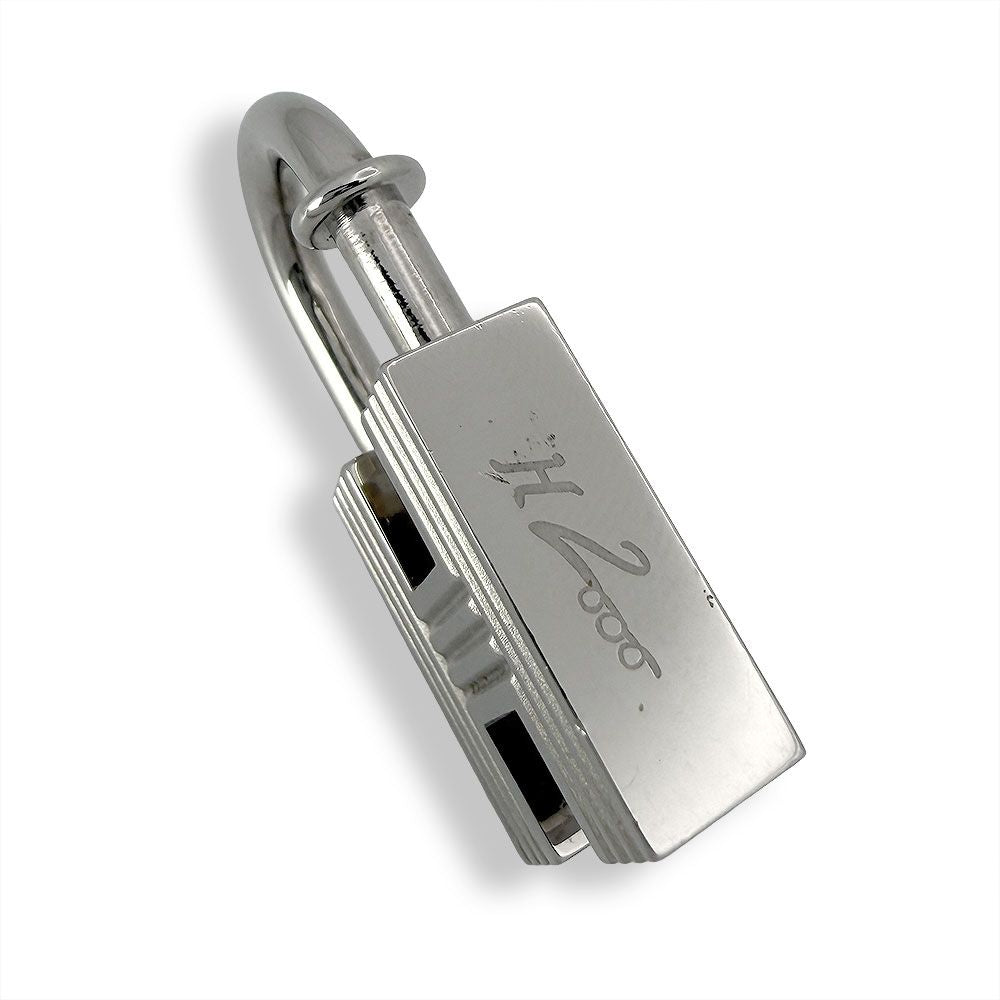 Hermes Motif Cadena Padlock Charm Keychain — view 4