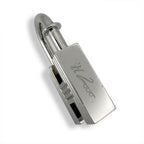 Hermes Motif Cadena Padlock Charm Keychain — view 4