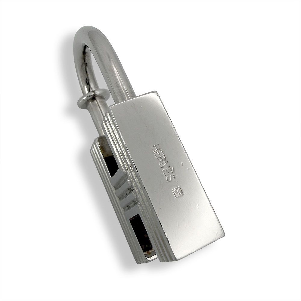 Hermes Motif Cadena Padlock Charm Keychain — view 3
