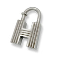Hermes Motif Cadena Padlock Charm Keychain