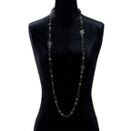 Chanel CC Logo Long Necklace — view 5