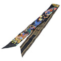 Dior All Over Pattern Mitzah Silk Scarf Multicolor
