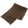 Louis Vuitton Echarpe Ski Monogram Cashmere Scarf Brown Beige