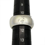 Chanel Logo Ring Silver — view 5