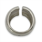 Chanel Logo Ring Silver — view 2