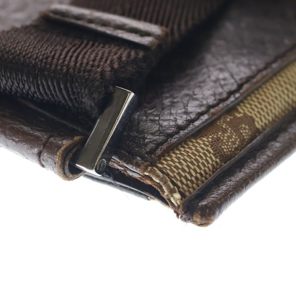 Gucci GG Canvas Shoulder Bag Brown — view 8