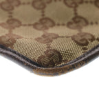 Gucci GG Canvas Shoulder Bag Brown — view 6