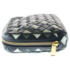 Bottega Veneta Intrecciato Leather Beauty Pouch Black — view 3