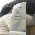 Dior CD Signature Wool Knit Cap Beanie Hat L Beige — view 8