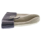 Dior CD Signature Wool Knit Cap Beanie Hat L Beige — view 4