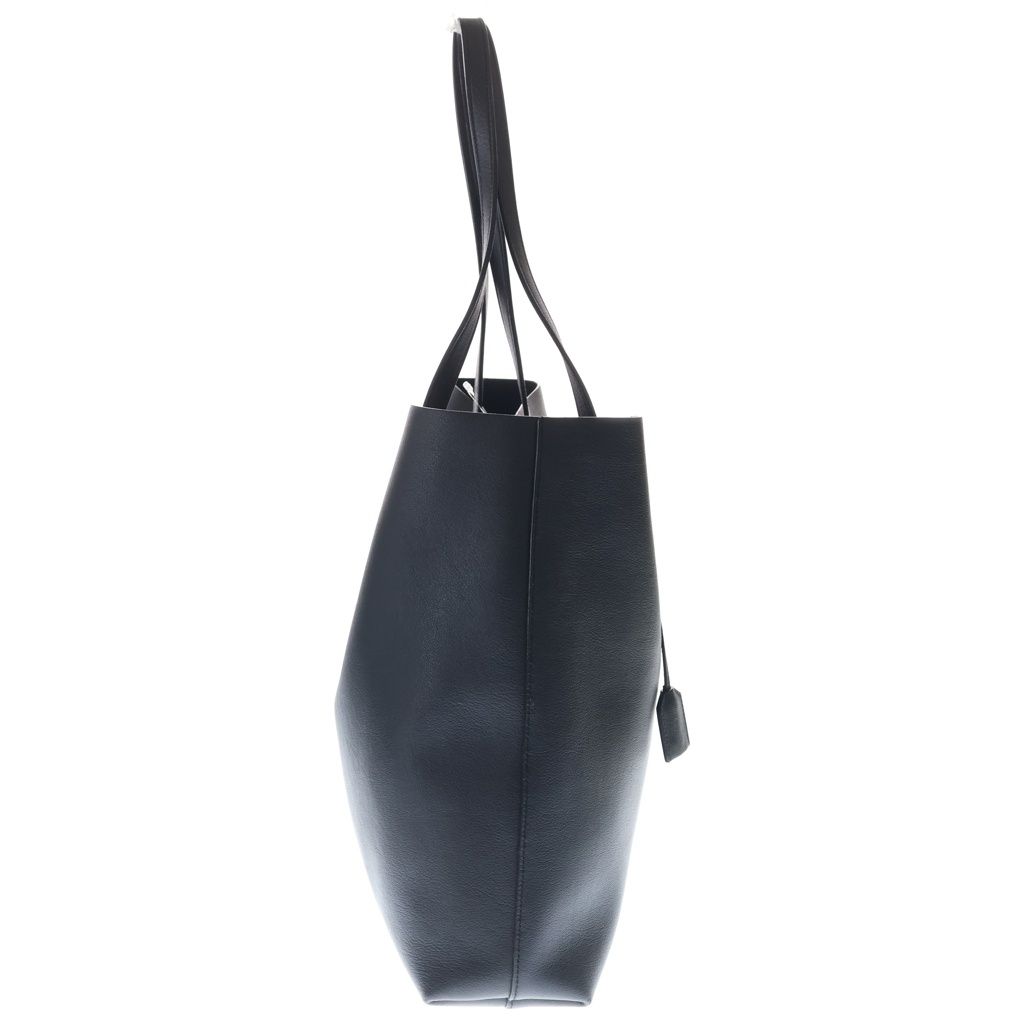 Saint Laurent Paris Shopping Tote Black Leather — view 3