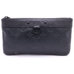 Louis Vuitton Pochette Discovery PM Monogram Shadow Pouch Black — view 2