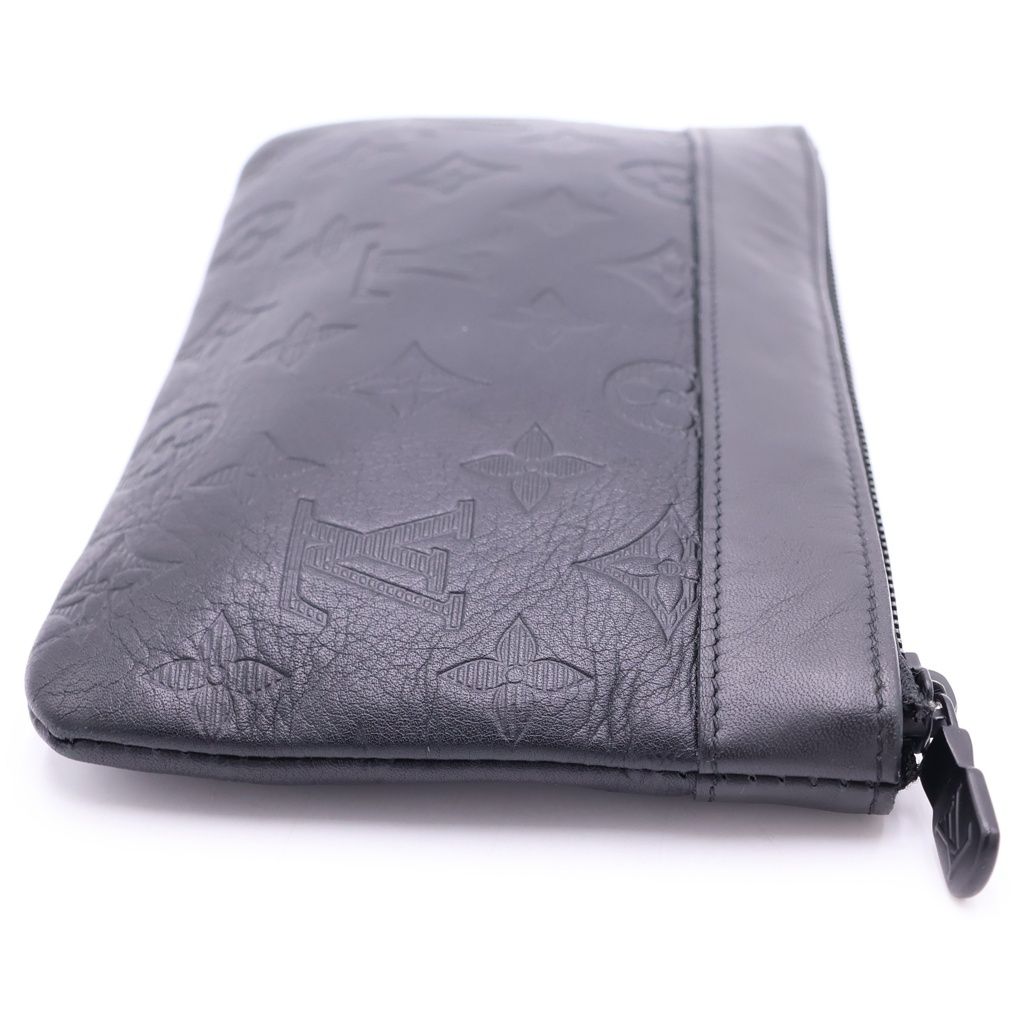 Louis Vuitton Pochette Discovery PM Monogram Shadow Pouch Black — view 3