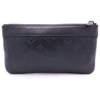Louis Vuitton Pochette Discovery PM Monogram Shadow Pouch Black