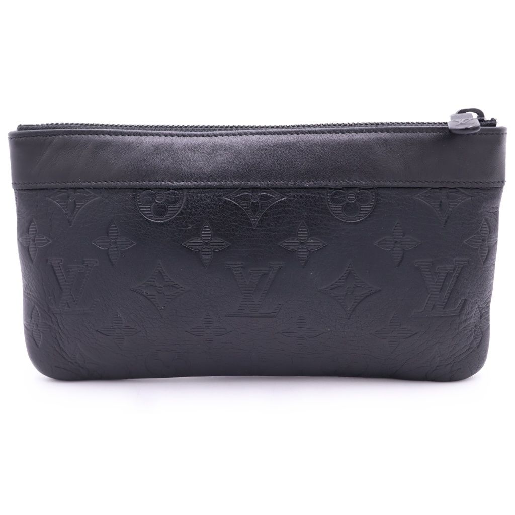 Louis Vuitton Pochette Discovery PM Monogram Shadow Pouch Black
