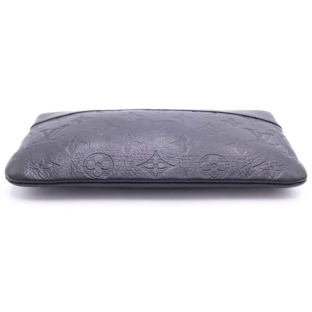 Louis Vuitton Pochette Discovery PM Monogram Shadow Pouch Black — view 4