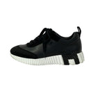 Hermes Sneakers 345 Black White Leather