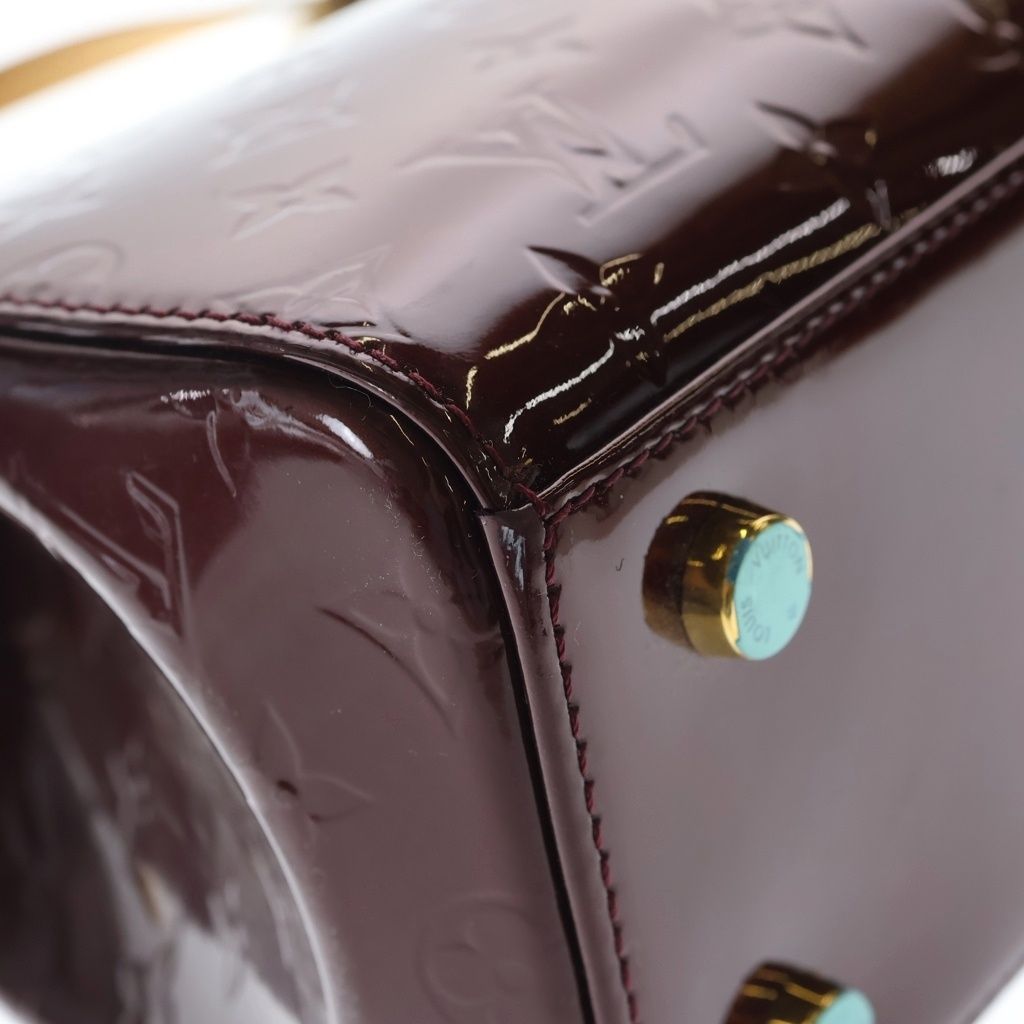 Louis Vuitton Monogram Vernis Blair MM Rouge Fauvist 2-Way Shoulder — view 6