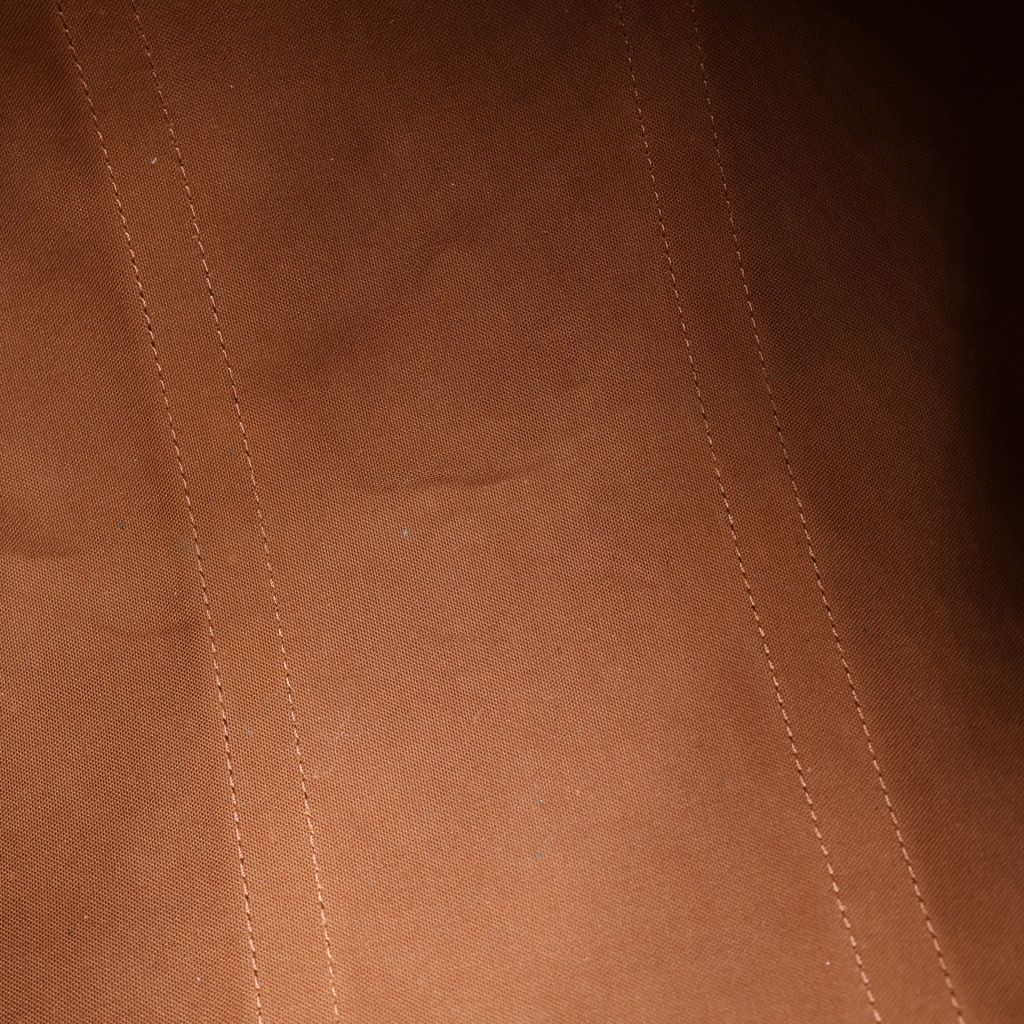 Louis Vuitton Monogram Keepall 50 Bandouliere Boston Bag Brown Leather Gold — view 9