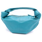 Bottega Veneta Double Knot Mini Bag Turquoiseblue Leather Gold — view 2
