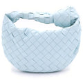 Bottega Veneta Intrecciato Mini Jodie Mini Bag Light Blue Leather Gold
