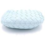 Bottega Veneta Intrecciato Mini Jodie Mini Bag Light Blue Leather Gold — view 4