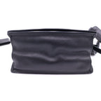 Prada Etiquette Shoulder Bag Black Calfskin Gold — view 4