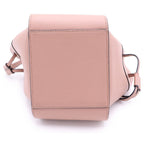 Loewe Hammock Drawstring Mini Shoulder Bag Pink Leather Gold — view 4
