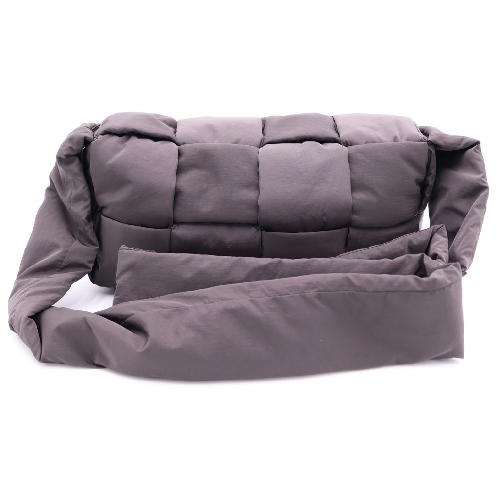 Bottega Veneta Padded Tech Cassette Shoulder Bag Black — view 2
