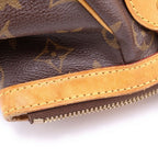Louis Vuitton Monogram Tivoli PM Handbag Brown Leather Gold — view 6