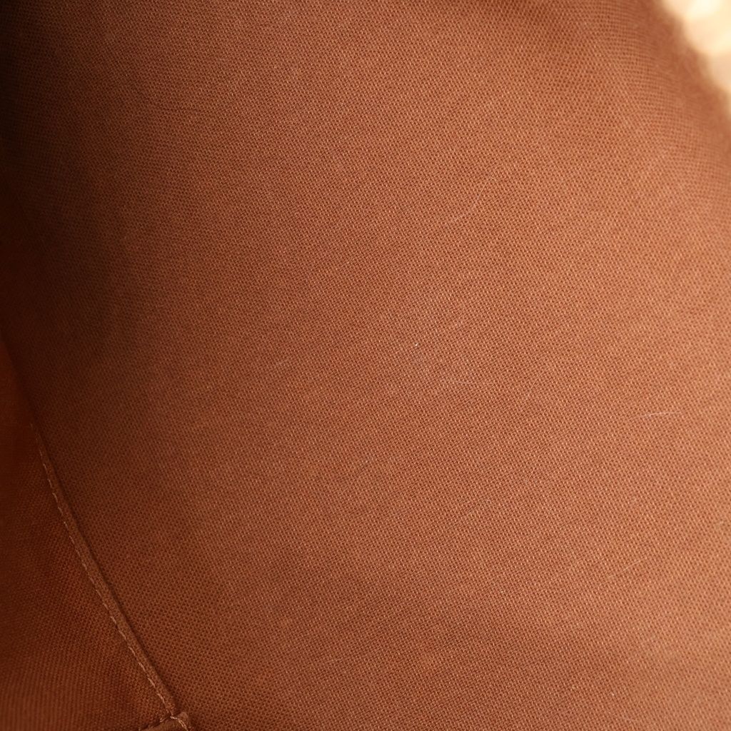 Louis Vuitton Monogram Tivoli PM Handbag Brown Leather Gold — view 8