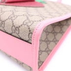 Gucci GG Supreme Strawberry Hand Bag Handbag Beige — view 6