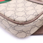 Gucci GG Supreme Ophidia Belt Waist Bag Brown — view 5