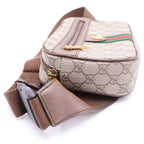 Gucci GG Supreme Ophidia Belt Waist Bag Brown — view 3