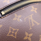 Louis Vuitton Monogram Popincourt MM Leather Gold 2-Way Tote Shoulder Bag Brown — view 6