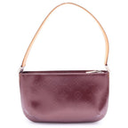 Louis Vuitton Monogram Matte Fowler Silver Shoulder Bag Purple — view 2