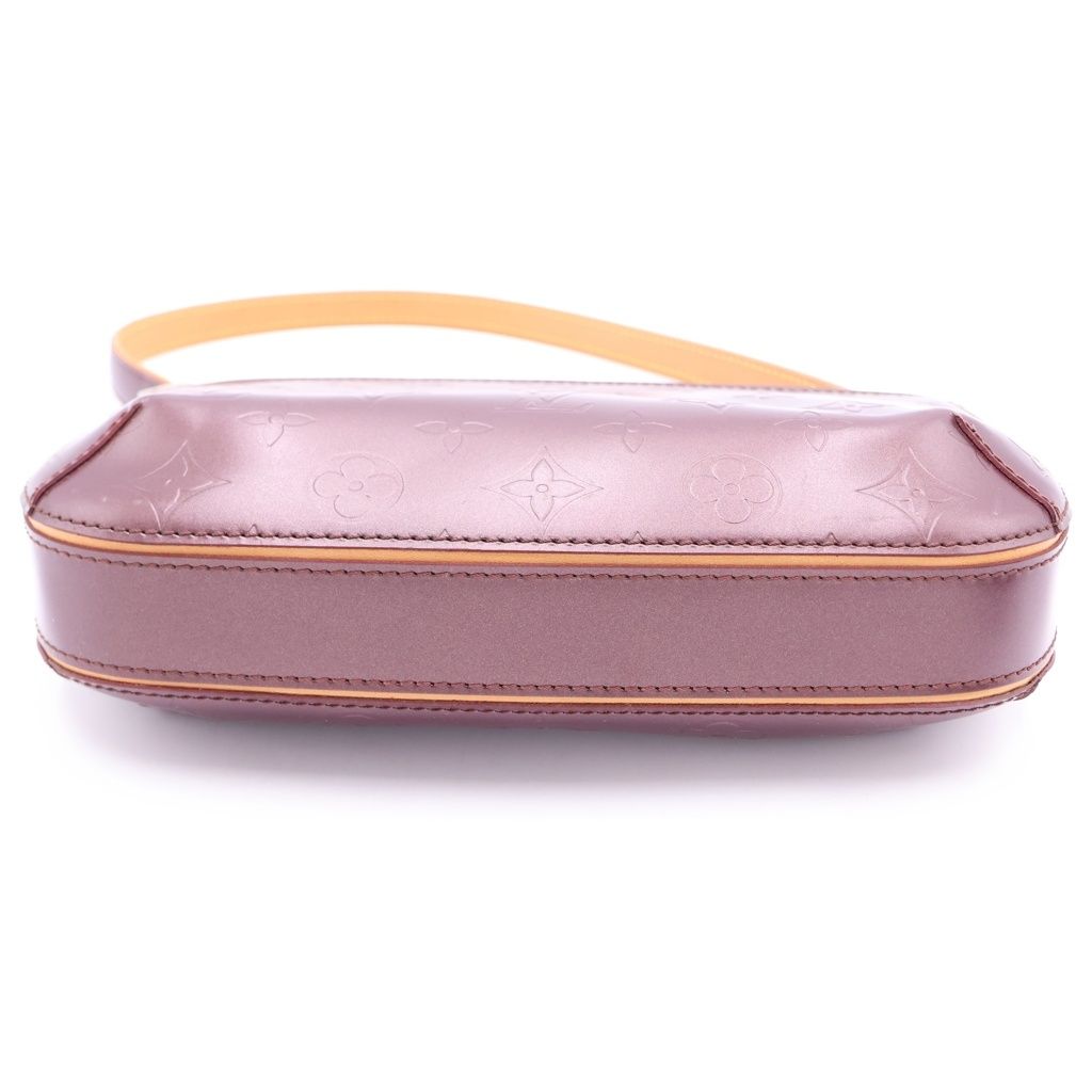 Louis Vuitton Monogram Matte Fowler Silver Shoulder Bag Purple — view 4