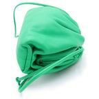 Bottega Veneta the Pouch Mini Shoulder Bag Green Leather — view 3