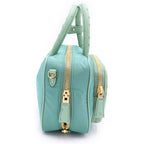 Prada Tessuto Top Handle 2-Way Shoulder Bag Green — view 3
