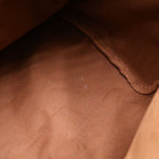 Louis Vuitton Monogram Speedy 30 Boston Bag Brown Leather Gold — view 8