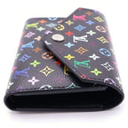 Louis Vuitton Monogram Multicolor Portefeuille Victorine Compact Wallet Trifold — view 3