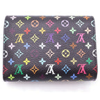 Louis Vuitton Monogram Multicolor Portefeuille Victorine Compact Wallet Trifold — view 2