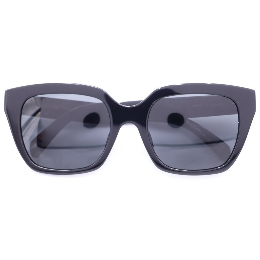Celine Square Frame Sunglasses Black Eyewear