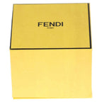 Fendi FF Logo Zucca Pattern Ring Silver — view 6