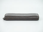 Gucci Guccissima Leather Zip Around Wallet Brown — view 3